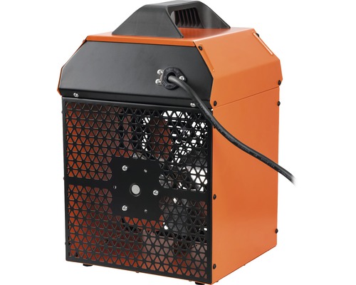 Elektrische bouwverwarming met beschermrooster