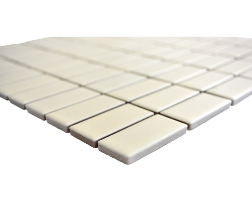 Keramische mozaïektegels, rechthoekig gerangschikt