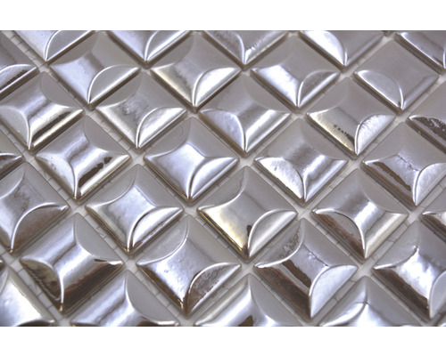 Mozaïektegels met vierkante elementen