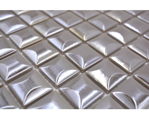 Close-up van vierkante mozaïektegels