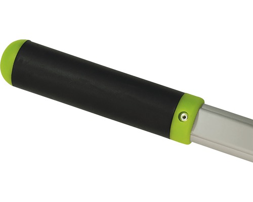 Handgreep van een tuinschaar van aluminium en kunststof