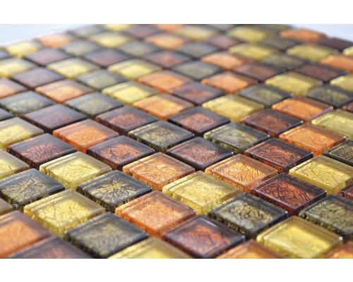 Glazen mozaïektegels