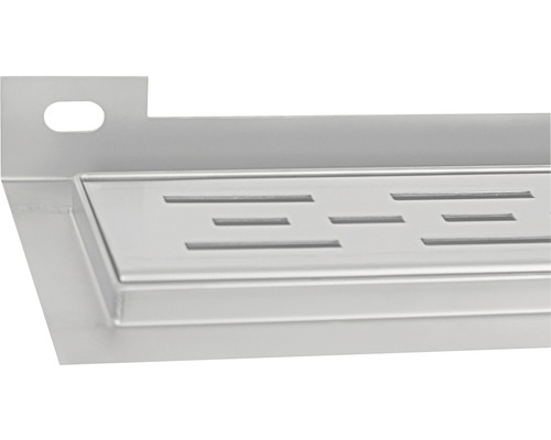 Roestvrijstalen douchegoot met sleufdesign