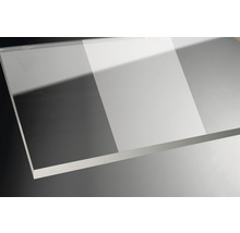 BREUER Nis schuifdeur Panorama Soft&Silent vast glasdeel links matglas decor 120x200 cm chroom-thumb-2