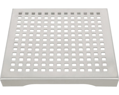 Vierkante afvoer van roestvrij staal met vierkante gaten