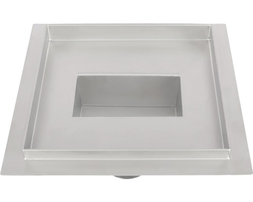 Vierkante doucheafvoer van roestvrij staal