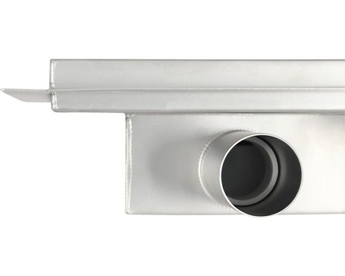 Detailaanzicht van een afwateringsgootelement