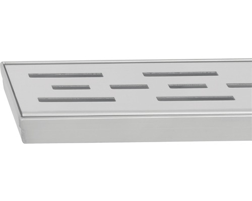 Metalen afvoerputje met sleuven