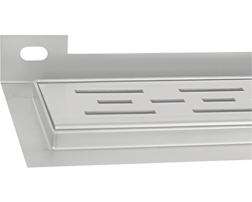 Roestvrijstalen douchegoot met sleufontwerp