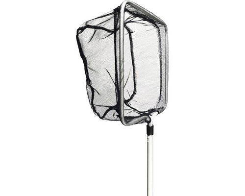 Schepnet met telescopische steel voor het vissen