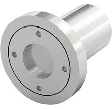 Metalen flens met vier gaten