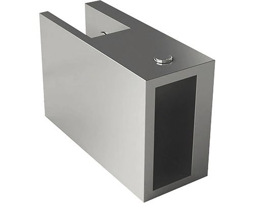 Metalen steun voor douchewand