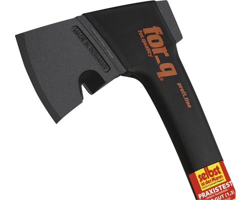 For-q kloofbijl met steel en Made in Germany markering