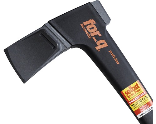 For-q bijl met kunststof handvat