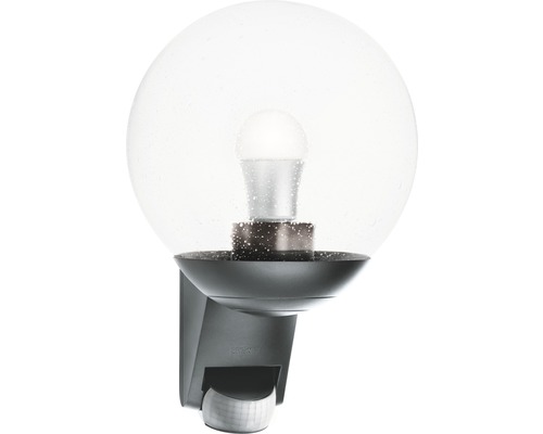 Buitenlamp met bewegingsmelder en bolvorm