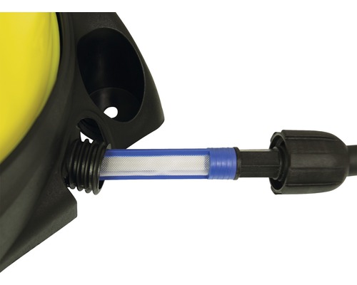 Detailopname van een tuinfilterpomp