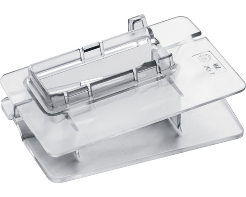 Transparante doorzichtige hoes van kunststof