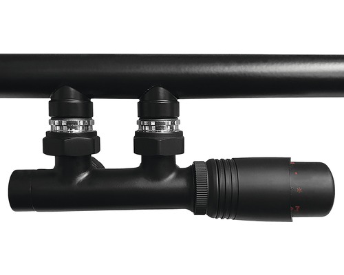 Radiatoraansluitset met thermostatische kraan