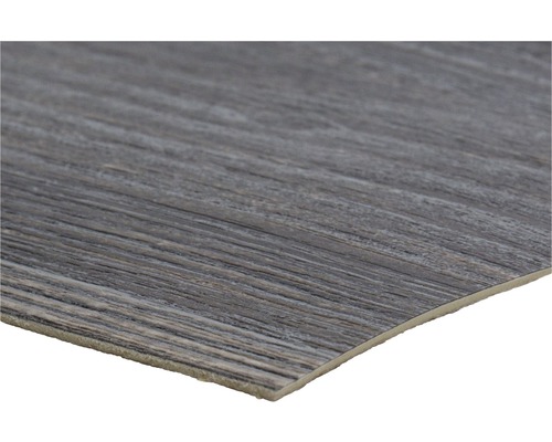 Detailopname van een vinyl vloerplaat met houtlook