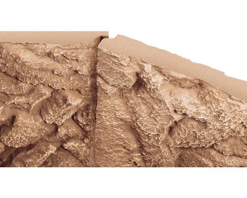 Detailopname van een rotswand voor aquaria en terraria