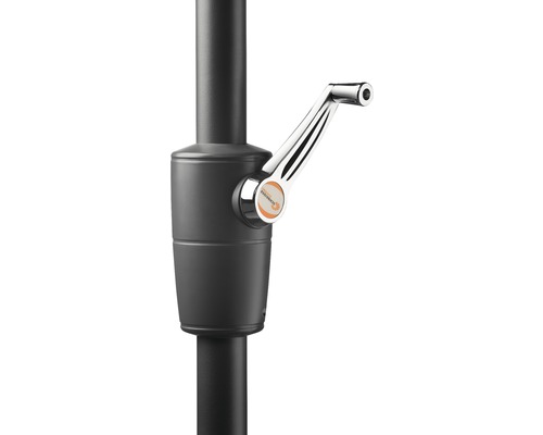 Sluitmechanisme van een parasol