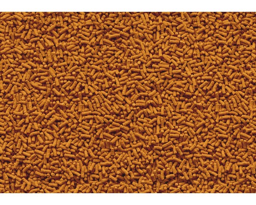 Close-up van visvoergranulaat