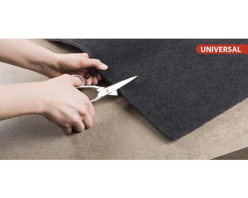 Universeel vilt knippen met een schaar