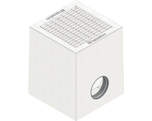 Hauston controleput met rooster en inspectieopening