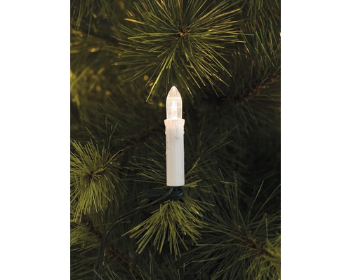 Kerstboomkaars met clip voor bevestiging aan de kerstboom