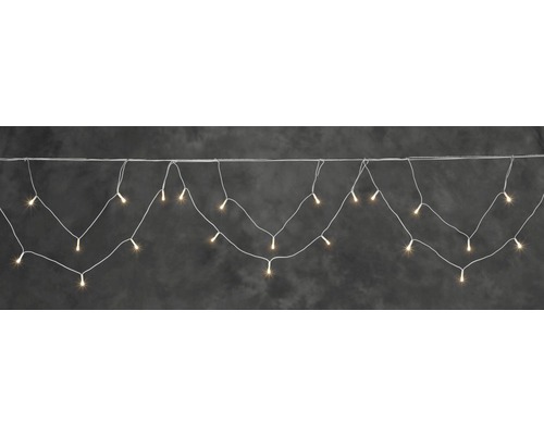 Lichtsnoer met ijspegelvorm voor binnen