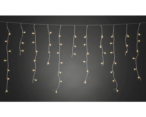 KONSTSMIDE Kerstverlichting LED gordijn 400 lampjes extra warm wit 10,27 meter