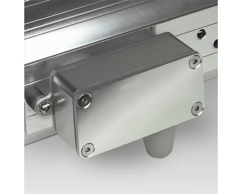 Metalen aanslag met schroeven