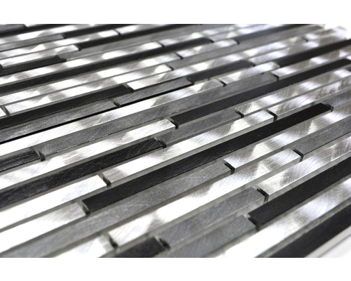 Mozaïektegel met gestreept patroon