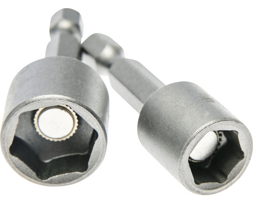 Twee zeskant dopsleutelbits