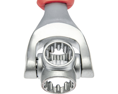 Dubbele steeksleutel met twaalf tanden