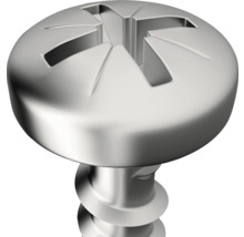 Metalen schroef met kruiskop