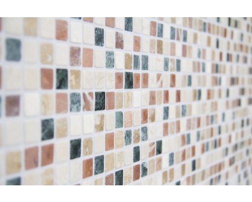 Wandtegelmozaïek met steenlook