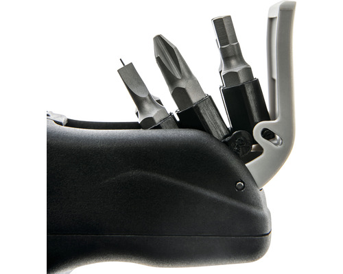 Schroevendraaieropzetstuk met verschillende bits