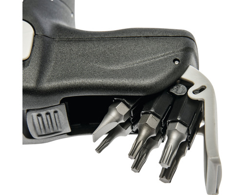 Accuboormachine met bitset