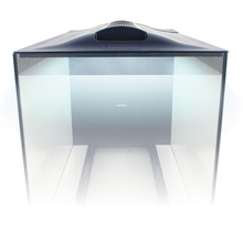 Fluval aquarium met afdekking