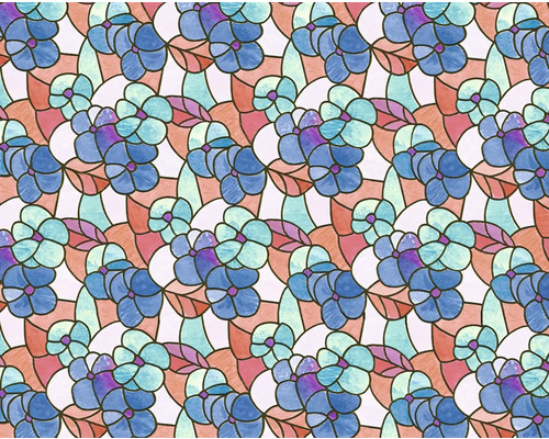 Decoratieve folie met bloemmotief