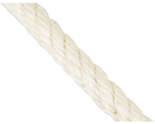 Close-up van een gevlochten touw