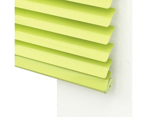 Close-up van een geplooide jaloezie