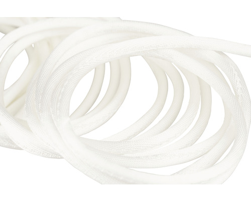 Witte textielslang voor sanitair toepassingen