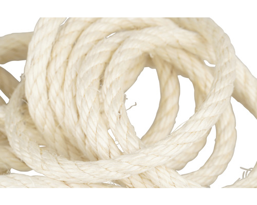 Close-up van een gedraaid touw