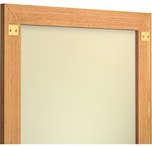 Detailweergave van een fotolijst met ophanging