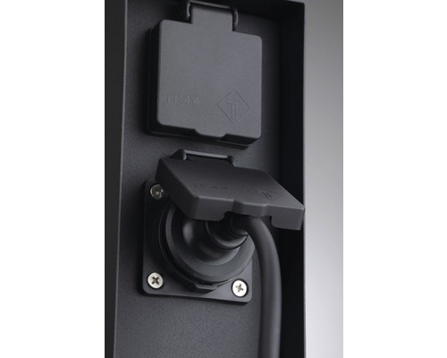 Buitenstopcontact met beschermingsklasse IP44 en kabel