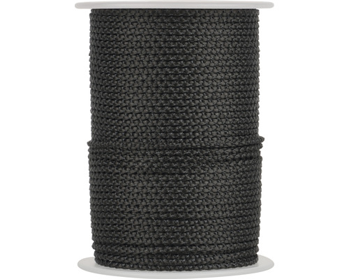 Spoel met gevlochten koord