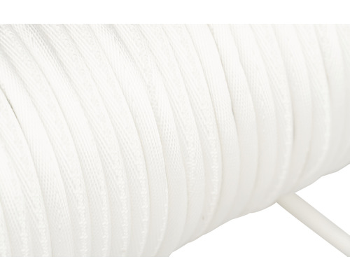 Wit paracord touw op rol