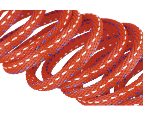 Gevlochten polyamide touwspoel met patroon